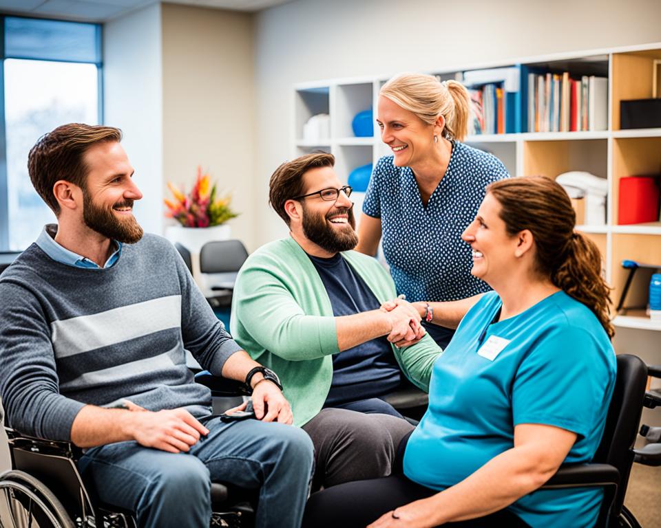 Disability support in Rocksberg